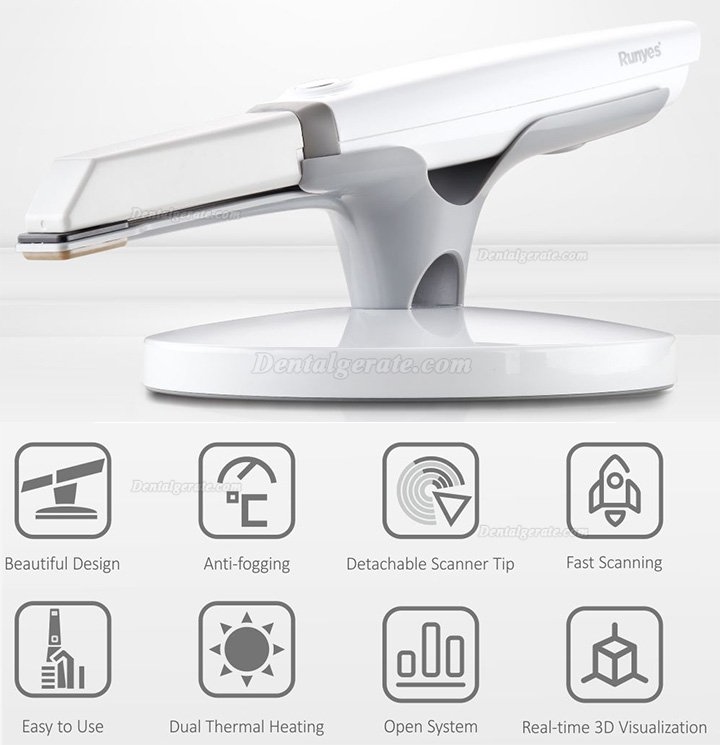 Runyes 3DS Dental 3D Digitaler Intraoralscanner Pulverloses Echtfarbscannen